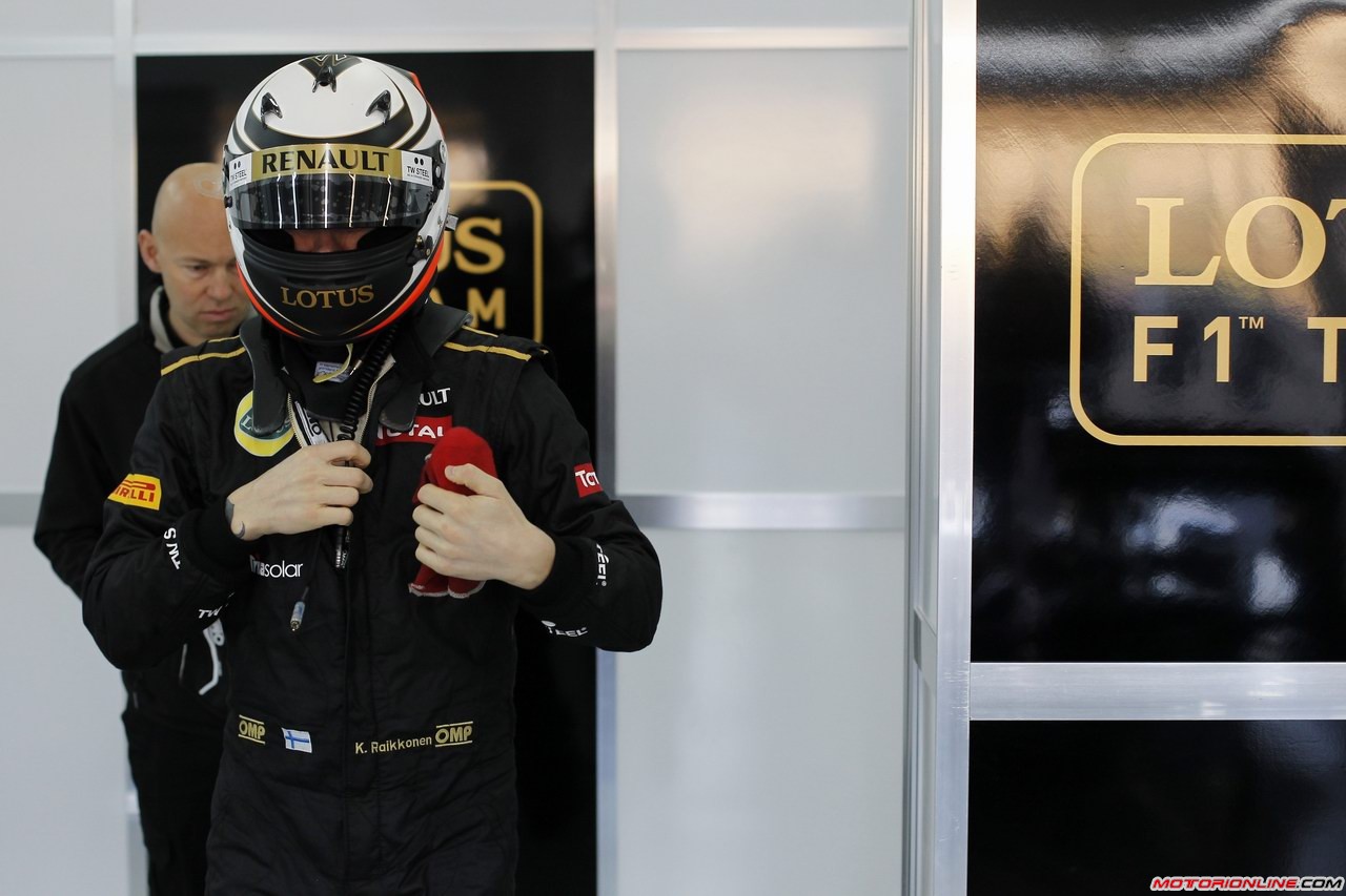 Raikkonen Test Valencia